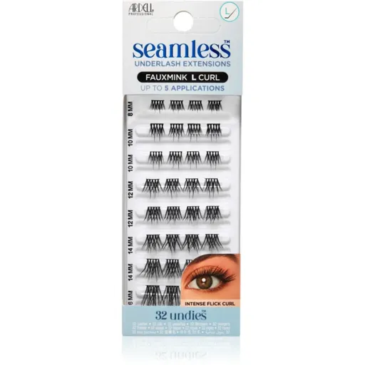 Ardell Seamless Refill Light Modern FauxMink gene false mănunchi L Curl 32 buc