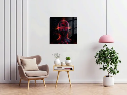 Tablou decorativ, 1273, Dimensiune: 60 x 60 cm, Multicolor