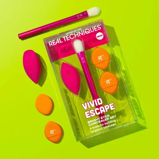 Real Techniques Vivid Escape Bright Eyes Concealer Set make-up set