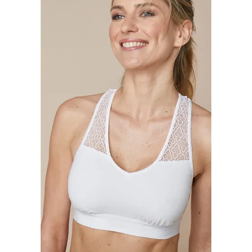 Set de 2 sutiene bolero cu dantelă la spate