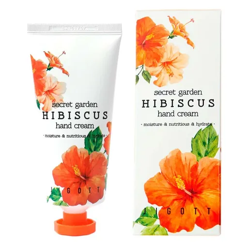 Crema de maini Secret Garden Hibiscus 100 ml - Jigott