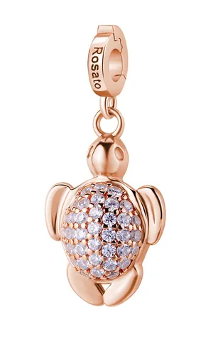 Rosato Pandantiv decent placat cu aur Țestoasă de mare Storie RZ255