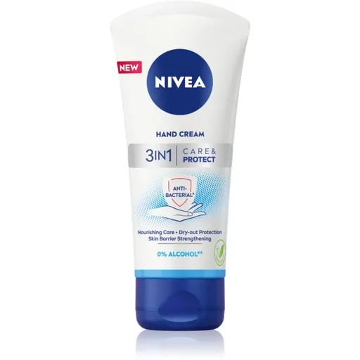 NIVEA Care & Protect crema de maini 3 in 1 75 ml