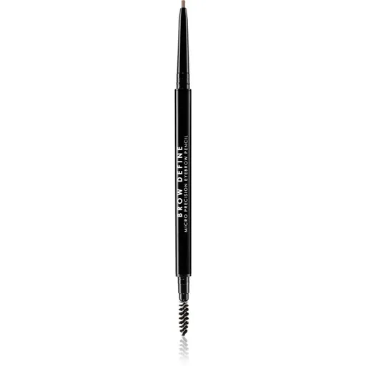 MUA Makeup Academy Brow Define creion sprâncene precise cu pensula culoare Light Brown 0.05 g