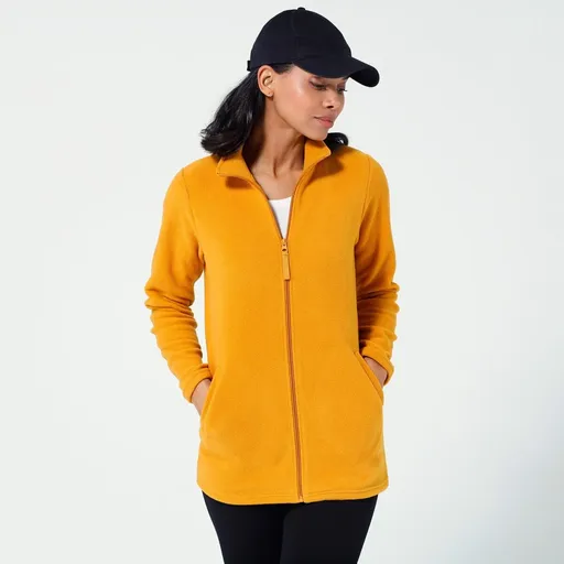 Hanorac din fleece cu fermoar