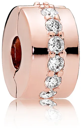 Pandora Clip din bronz cu strasuri 781972CZ
