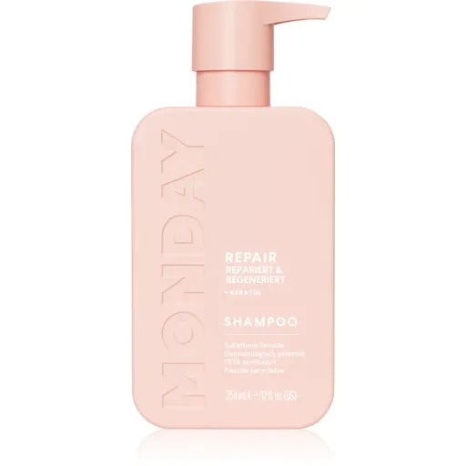 MONDAY Repair șampon regenerator pentru păr uscat și deteriorat 354 ml