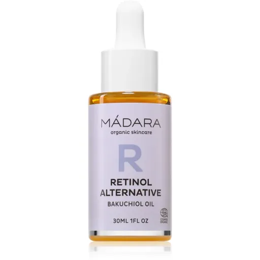 MÁDARA Retinol Alternative Bakuchiol Oil ulei facial de reintinerire cu efect de hidratare 30 ml