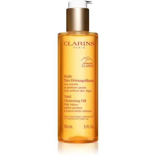Clarins Cleansing Total Cleansing Oil ulei pentru indepartarea machiajului Ulei de curățare faciale 150 ml