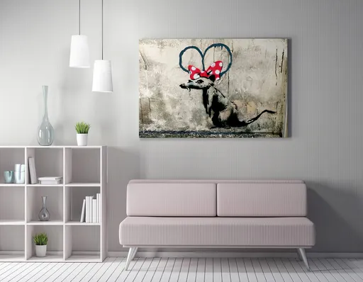 Tablou decorativ, WY21 (70 x 100), Canvas imprimat, Multicolor