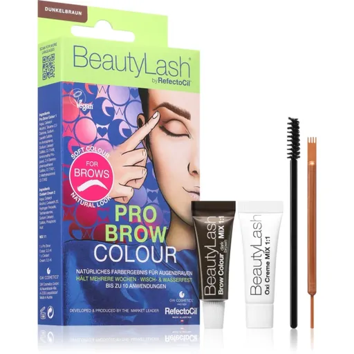 RefectoCil Pro Brow Colour culoare pentru sprancene culoare Dark Brown 1 buc