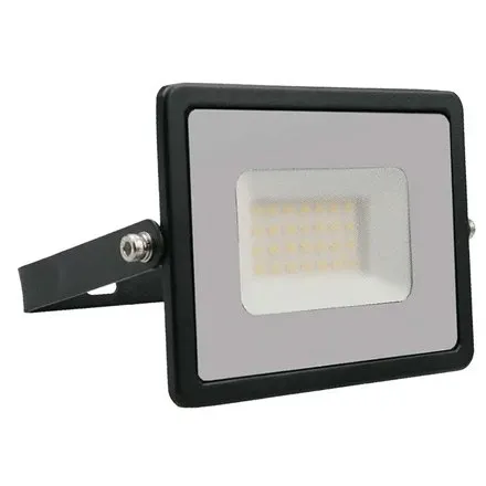 Reflector LED SMD 30W 6400K IP65 - negru V-TAC SKU-215954