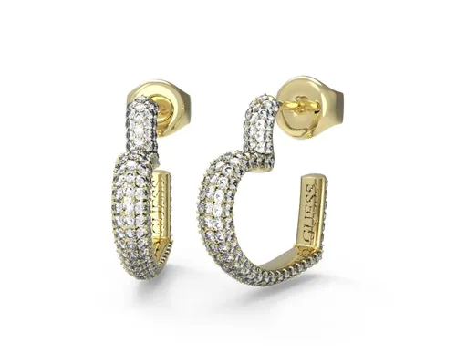 Guess Cercei rotunzi in formă de inimă Beloved JUBE05017JWYGT/U