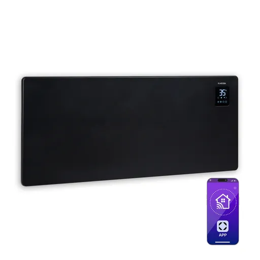 Klarstein Bansin Smart 2500, convector,  2500 W, control prin intermediul aplicației