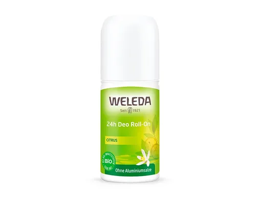 Weleda Deodorant cu bilă Lămâie 24 H (Deo Roll-On) 50 ml
