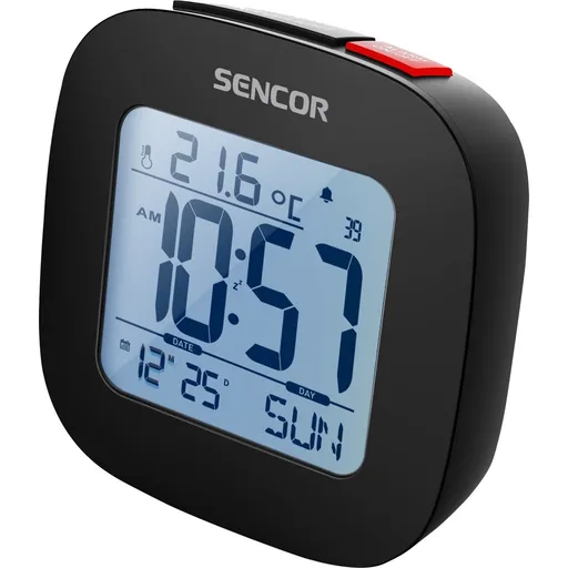 Ceas cu alarmă Sencor SDC 1200 B, negru