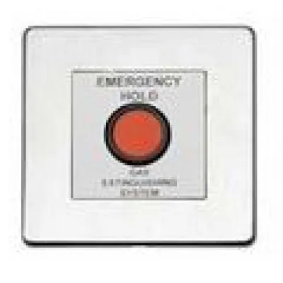 Comutator pentru mentinerea eliberarii gazului extinctor Advanced Electronics Exp-003-003 placuta protectie alama