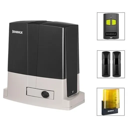 KIT pentru porti culisante de maxim 600KG Beninca KBULL6M, 230V, IP44, uz rezidential