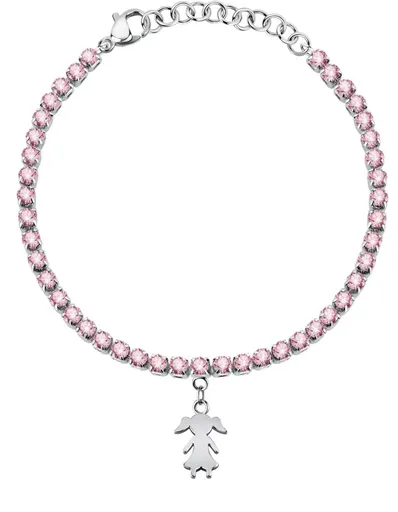 La Petite Story Brățară frumoasă cu pandantiv Fetiță Family LPS05ASF35