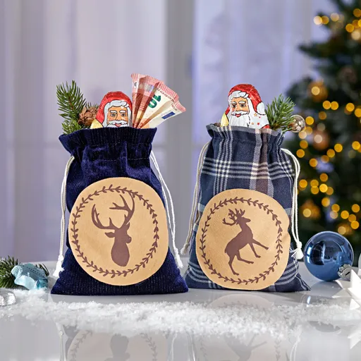 2 pungi cadou "Deer"