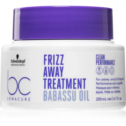 Schwarzkopf Professional BC Bonacure Frizz Away Treatment masca pentru par indisciplinat 200 ml