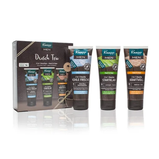 Kneipp Set cadou pentru bărbați, 3 x 75 ml