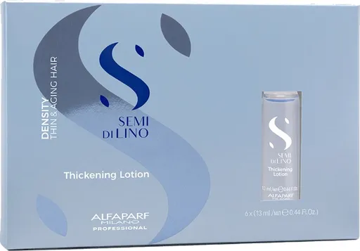 Alfaparf Milano Tratament intensiv pentru păr Semi Di Lino Density (Thickening Lotion) 6 × 13 ml