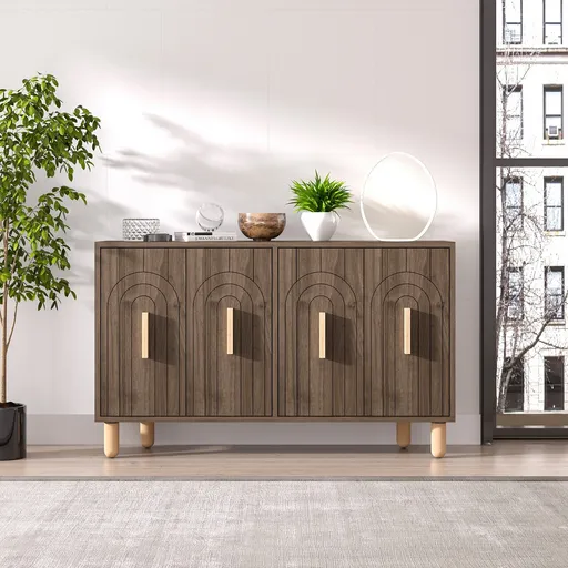 Consola, Hanah Home, Tiger, 120x73.6x29.6 cm, Maro