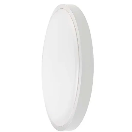 Plafoniera LED 18W IP44 cu senzor 6500K alb rece - alb V-TAC SKU-76611