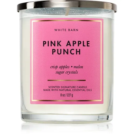 Bath & Body Works Pink Apple Punch lumânare parfumată 227 g