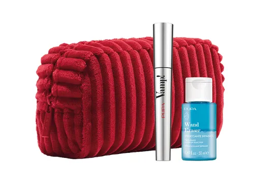 PUPA Milano Set cadou cu demachiant bifazic Vamp! Mascara