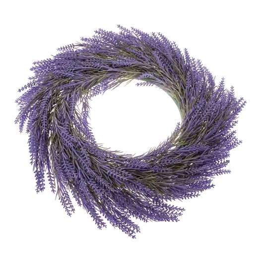Ghirlanda artificială Lavandă, diametru 65 cm