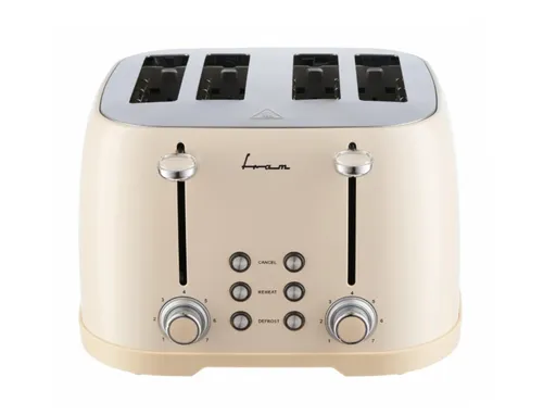 Prajitor de paine Fram, 1600W, crem
