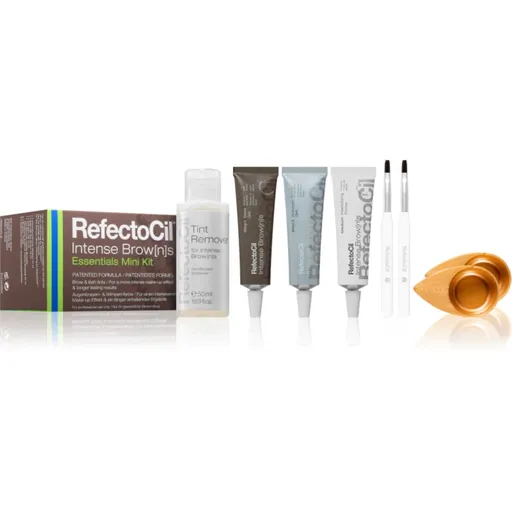 RefectoCil Intense Brow[n]s Essentials Mini Kit set pentru aranjarea sprâncenelor pentru sprâncene
