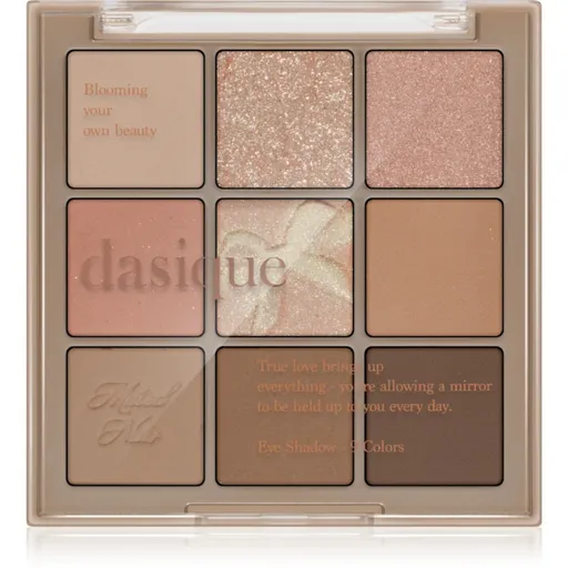 Dasique Eye Shadow Pallete paletă cu farduri de ochi culoare 24 Muted Nuts 7 g