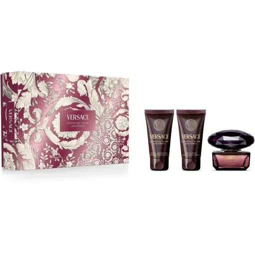 Versace Crystal Noir set cadou pentru femei