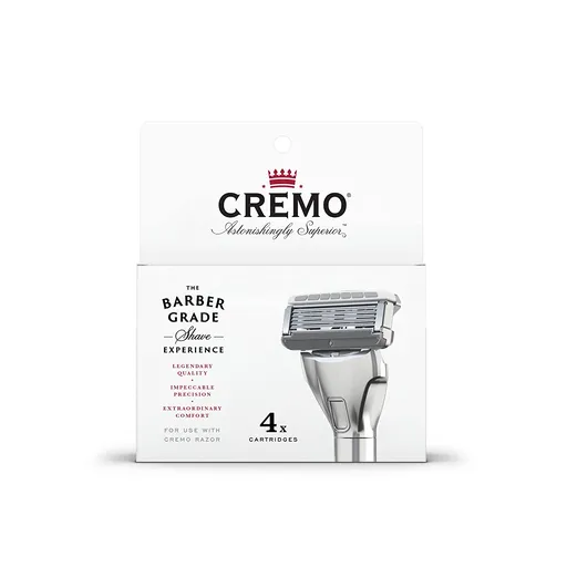 Cremo Capete de înlocuire The Barber Grade 4 buc