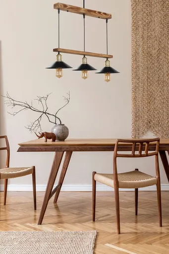 Lustra, Opviq, 534LUN3413, Maro / Negru