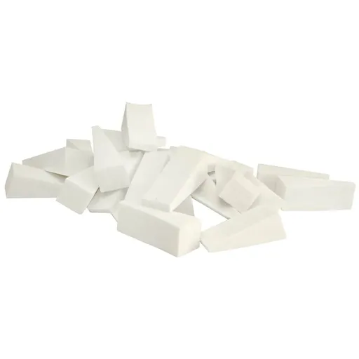 Burete Aplicator Pentru Fond de Ten, triunghi - 24 buc