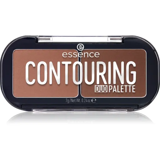 essence CONTOURING DUO PALETTE Patela pentru conturul fetei culoare 20 Darker Skin 7 g