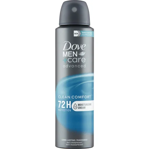 Dove Spray antiperspirant Men+Care Clean Comfort (Anti-Perspirant) 150 ml