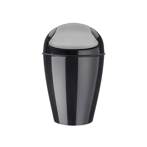 Coș pentru deșeuri cosmetice Koziol DEL S, 5 l,negru