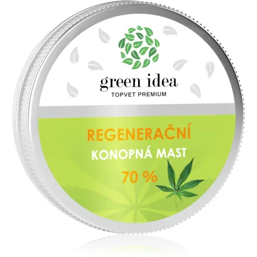 Green Idea Regenerative hemp ointment 70% tratament pentru regenerare si calmare 100 ml