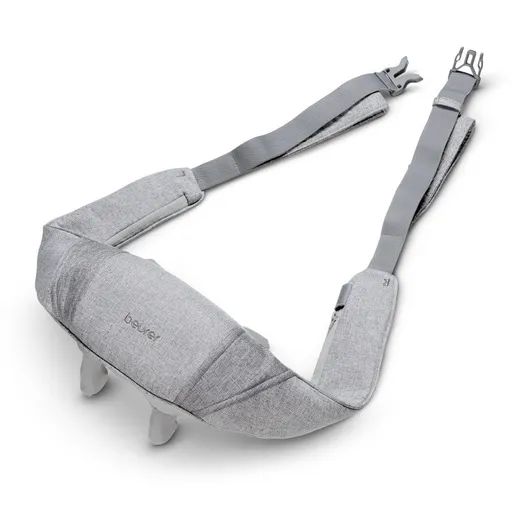 Aparat de masaj Beurer MG 154 4D, 10W, Masaj 4D, 2 viteze, Incalzire, IP20, 4 atasamente, Gri