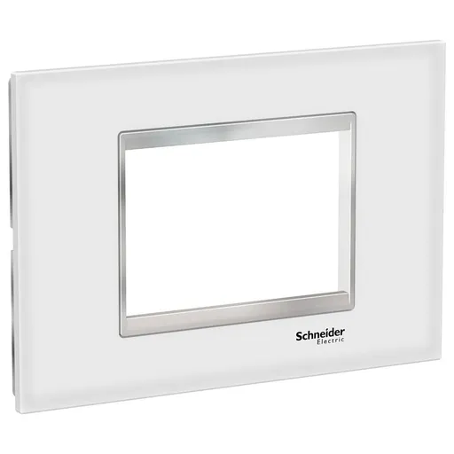 Rama sticla 3M Schneider Easy Styl LMR7963038, alb/crom