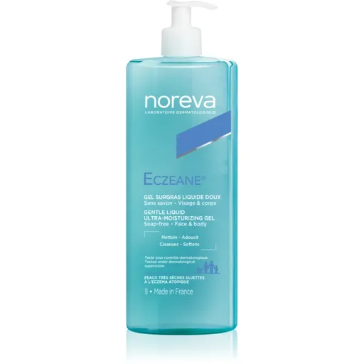 Noreva Eczeane Gentle Liquid Ultra-Moisturizing Gel gel de duș pentru fata si corp 1000 ml