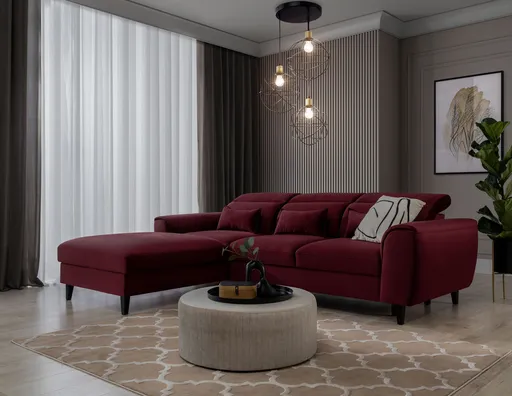 Lustra ELTAP, Olinto, 52x120 cm, 3xE27, 15W, otel, negru