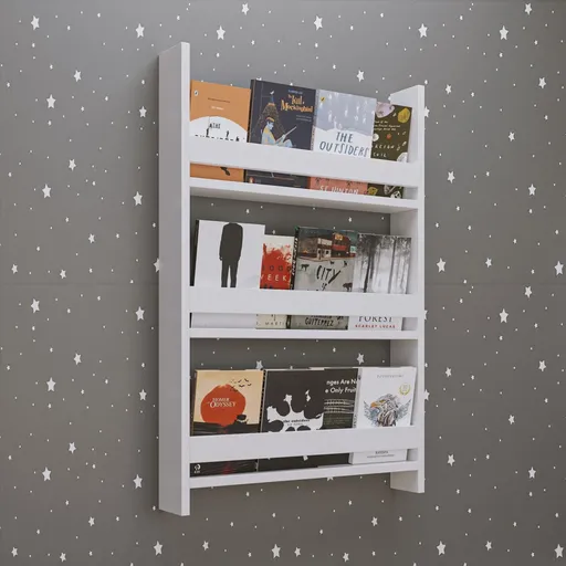 Corp biblioteca, Hanah Home, Artemis 3, 60x90x10 cm, Alb