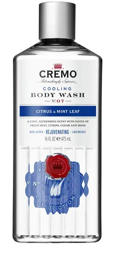 Cremo Gel de duș cu efect revigorant Citrus & Mint Leaf (Cooling Body Wash) 473 ml