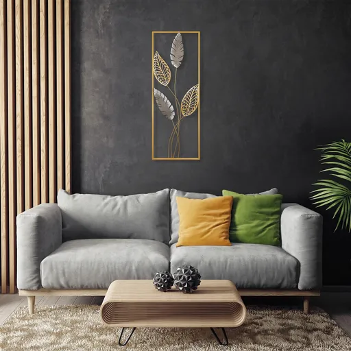 Decoratiune de perete, Timeyi, Dimensiune: 32 x 90 x 5 cm, Multicolor